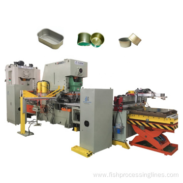 Automatic can making machine equipment for tin cans